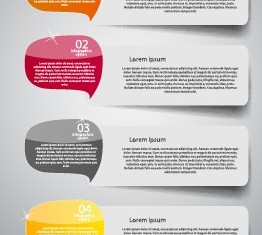 Creative number business banner template 05