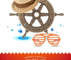 Best holidays poster creative vector 02