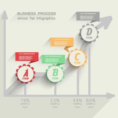 Business Infographic creative design 1038