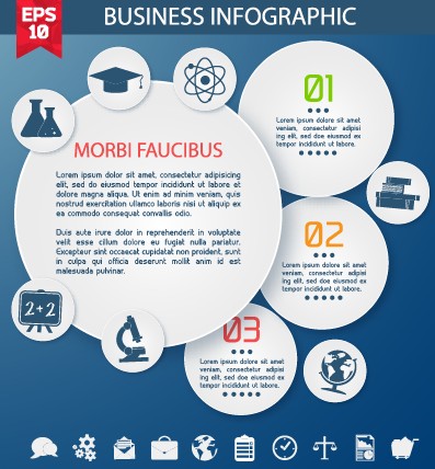 Business Infographic creative design 1075