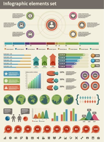 Business Infographic creative design 1100
