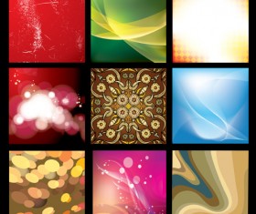 Colorful abstract elements art background 01