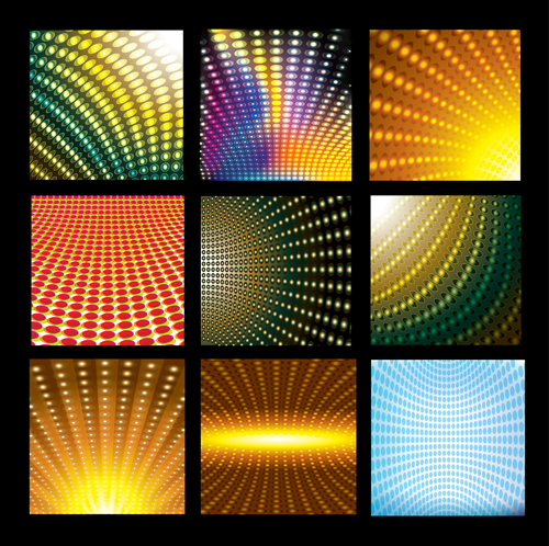 Colorful abstract elements art background 04