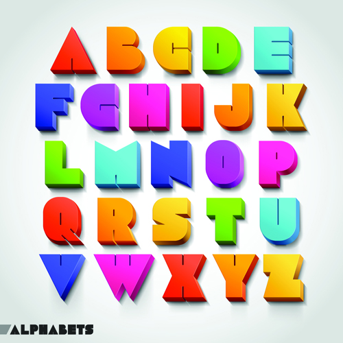 3d alphabet photoshop brushes free download