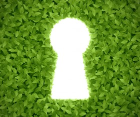 Creative keyhole concept design vector 02