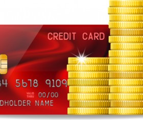 Credit card creative design elements 02
