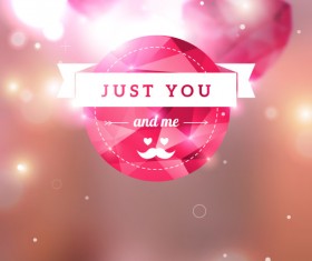 Diamond heart creative vector graphics 03