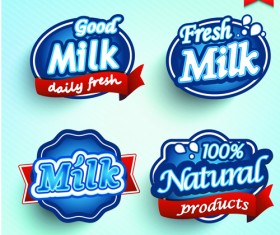 Different labels stickers creative vector set 01