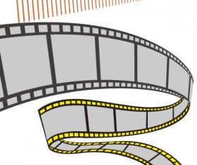 Film elements design vector material