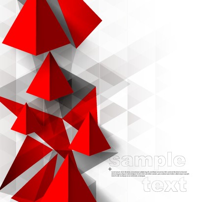 3D geometry shiny background graphic 02