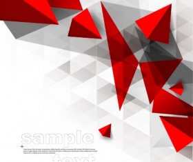 3D geometry shiny background graphic 04