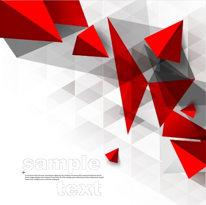 3D geometry shiny background graphic 04