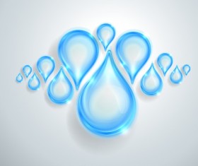 Glossy abstract shapes vector illustration 03