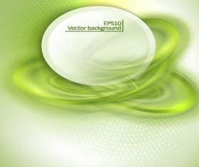 Green abstract style vector background graphic