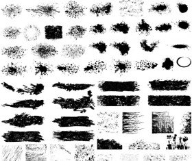 Grunge background elements creative vector 01