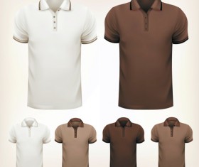 Man T-shirt creative design vector set 04