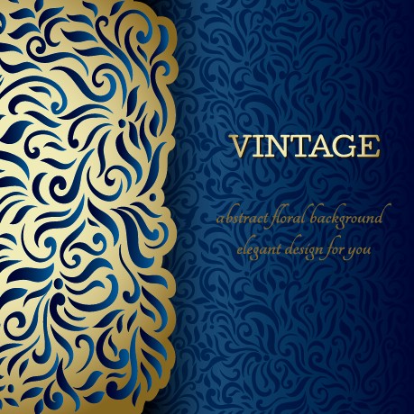 Ornate pattern vintage background graphics 01