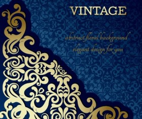 Ornate pattern vintage background graphics 03