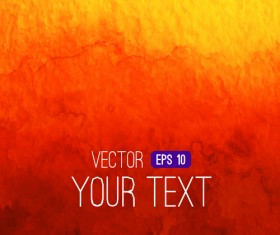 Red watercolor grunge backgrounds vector