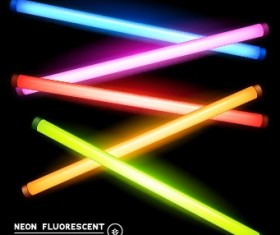 Shiny colored magic wands vector background 03