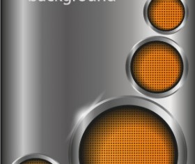 Shiny metal background design vector 02