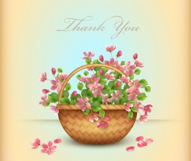 Vector set of spring flower cards design 06