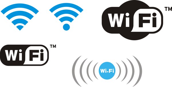 Wifi design elements logos vector graphics free download