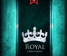 luxurious royal vintage background vector material 02