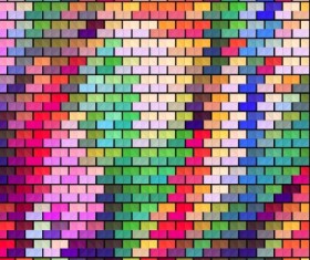 Blurred mosaic colored background art vector 04