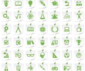 Creative notepaper design vector graphics 04