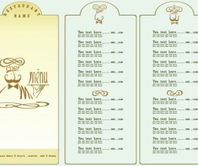 restaurant menu list design elements 03