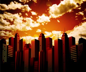 Skyscraper creative design elements vector 03