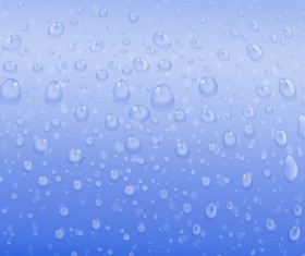Transparent water drops design background vector 03