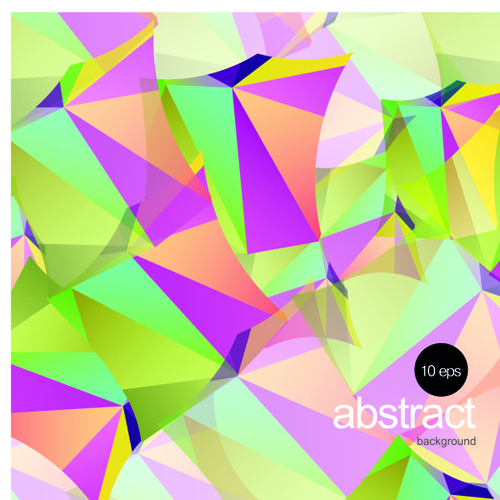 Abstract colored combination vector background 02