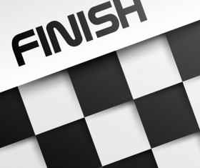 Black and white checkered background vector 03