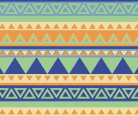 Bohemian style pattern vector graphics
