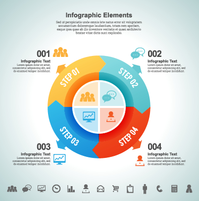 Business Infographic creative design 1106