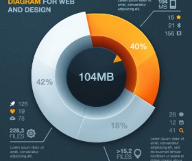 Business Infographic creative design 1108