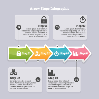 Business Infographic creative design 1124