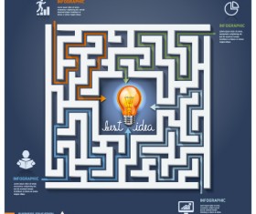 Business Infographic creative design 1127