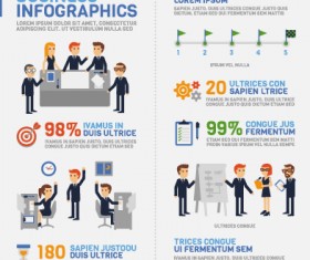 Business Infographic creative design 1219