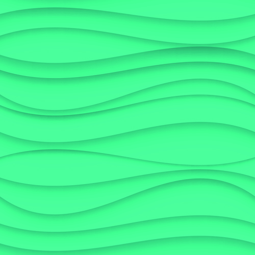 Colored wavy seamless pattern vector 01