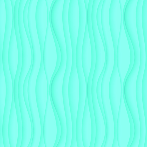Colored wavy seamless pattern vector 04