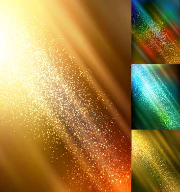 Colorful sun ray background vector 03