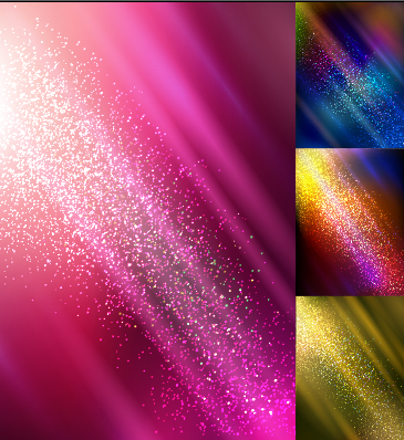 Colorful sun ray background vector 04