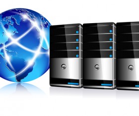 Creative Internet world design vector 04