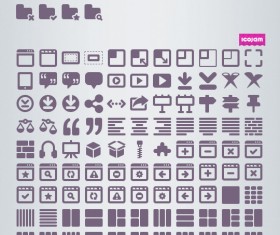 Creative cosmo mini free icons set