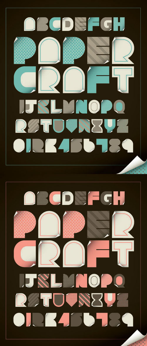 Cute alphabet stickers vector