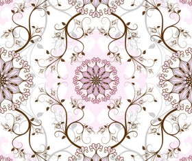 Elegant floral seamless pattern vector graphic