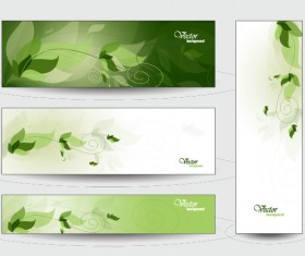 Elegant web banner design vector 03